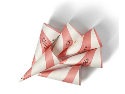 custom paper cone cups