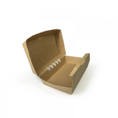 Eco Friendly Brown Kraft Takeaway Hamburger Box