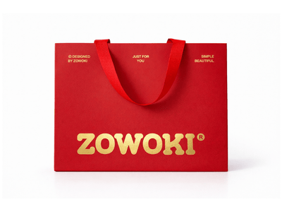 custom paper bags with foil stamping finish