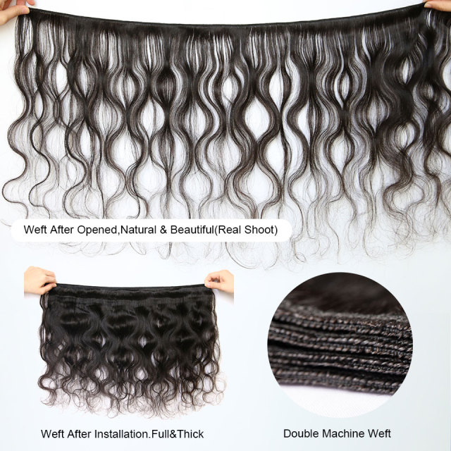 Brazilian wave hair bundle Original hair extension human hair remy hair braided bundle