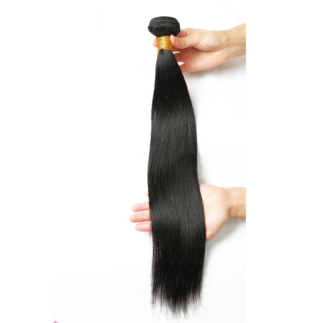 Brazilian straight hair bundle 1PC virgin hair bundle natural color free shipping natural wigs human hair weave hair bundle