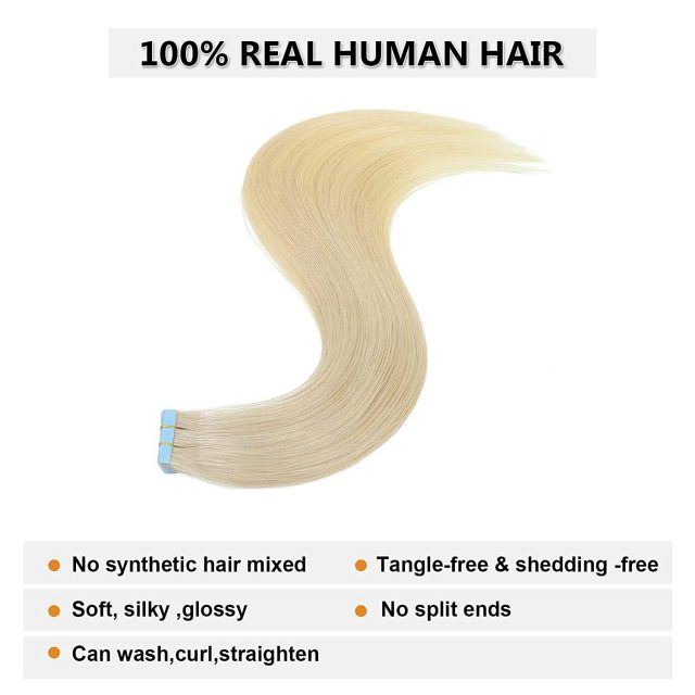 Banded hair extensions human hair banded hair extensions real human hair banded hair extensions silky straight human hair banded hair extensions female full head hair extensions 40-50g 20 pcs