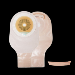 One Piece Skin Barrier Large Open Pouch Ostomy Bags Supplies with Clip