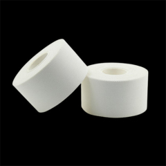 Rigid white Rayon Athletic Sports Bandage Tape with Zinc Oxide Glue