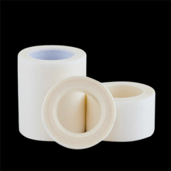 White Waterproof Medical Silk Wrap Tape
