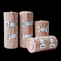 High Elastic Bandage Wrap with Cotton Polyester Spandex Material