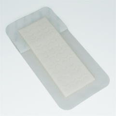 Bordered Silicone Foam Wound Dressing Clear Color