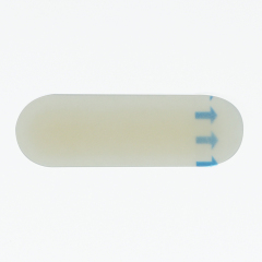 Hydrocolloid Blister Plaster with Rounded Corner Rectangle Shape