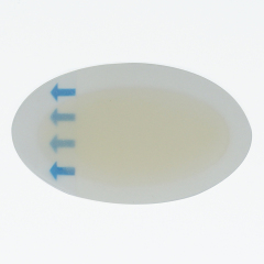 Thicker Hydrocolloid Blister Plaster with Oval Shape
