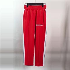 Palm Angels Pants Track Stripe Track Pants (Black Blue Red Yellow Purple)