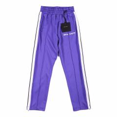 Palm Angels Pants Track Stripe Track Pants (Black Blue Red Yellow Purple)