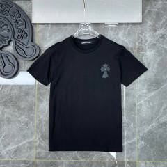 Chr0me Hearts Colorful Logo T-Shirts Black White