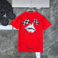 Chr0me Hearts Big Mouth T-Shirt Red