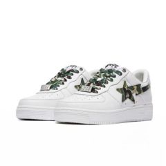 Bape Sta Sneaker Camo Sta on White Men Women (US5-US12)