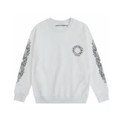 Chr0me Hearts Crewneck Sweatshirts Women Men (Black/White)