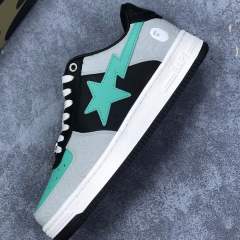 Bape Sta Shoes Gray Mint Green Men Women