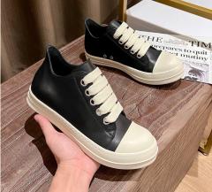 Rick Owеns 2022 Leather Shoes Low Black