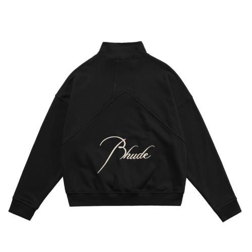 Rhude half zipper crewnck 3 colors