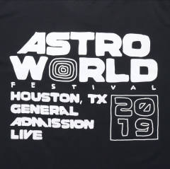 Travis Scott Cactus Jack Festival Staff T-Shirt Beigt Black