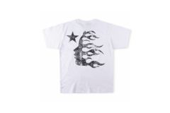 Hellstar studios tee brown white