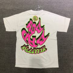 Hellstar Studios Rodman Green Hair Tee T-Shirt Purple White Purple