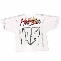 Hellstar Studios jersery tee black white