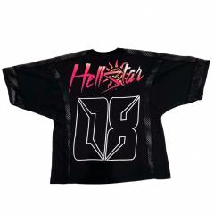 Hellstar Studios jersery tee black white