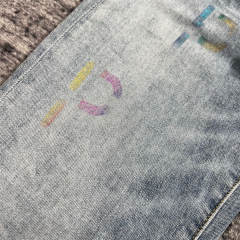 1:1 Quality PURPLE BRΑND Indigo P Print Denim Jeans 23SS Pants Men P002 Slim