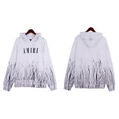 Cracks Hoodie Black White
