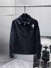 Chr0me Hearts Cross Embossed Denim Jacket