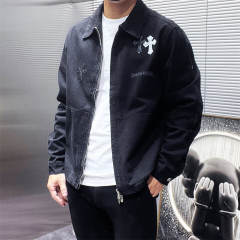 Chr0me Hearts Cross Embossed Denim Jacket