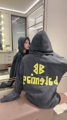 BLCG 23SS Distressed Gray Hoodie