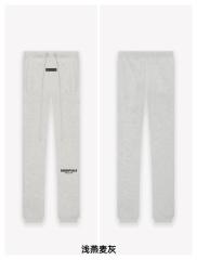 Fear of God FOG Black Flocking Printed Sweatpants (Black Gray)