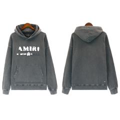 Disdressed Washed Hoodie Gray Pink