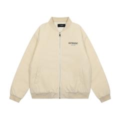 Represent Prestige Bomber Jacket Black Beige