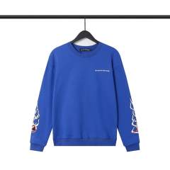 2023Chr0me Hearts Matty Boy Space-Themed Blue Sweatshirt Reps