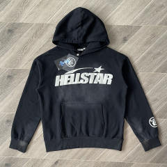 Hellstar Studios Vintage Washed Tracksuit Gray Hoodie Pants
