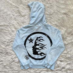 Hellstar Studios Sky Blue Hoodie & Shorts - The Pantheon of Streetwear Reps