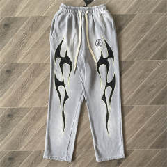 Hellstar Studios Vintage Washed Tracksuit Gray Hoodie Pants