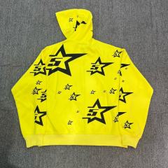 Spider Yellow 5-Star Zip Hoodie