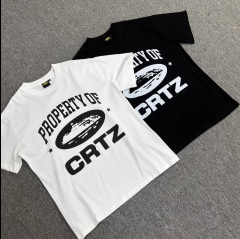 "Corteiz Alcatraz Basic Letter Print Short Sleeve Tee