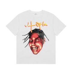 Travis Scott Utopia Merch T-Shirt Black White Style 5