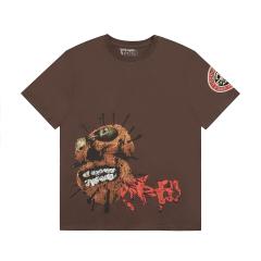 Travis Scott Utopia Merch T-Shirt Brown Style 11
