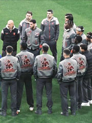 OW AC Milan Embroidered Devil Jacket