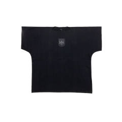 Yeezy x Gosha Kanye Vultures Russian Black Dog Black White T-Shirt Oversized