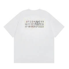 Maison Margiela MM6 Splatter Ink T-Shirt Black White