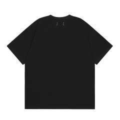 Maison Margiela MM6 Dot Embroidered Numbers T-Shirt Black
