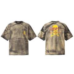 Gallery Dept Logo T-shirt (yellow skull and crossbones graphic )