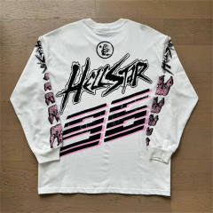 Hellstar Site Link Long-Sleeve T-Shirt Black