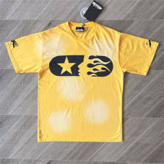 Hellstar Studios No Guys No Glory Maratho T-Shirt Red Yellow